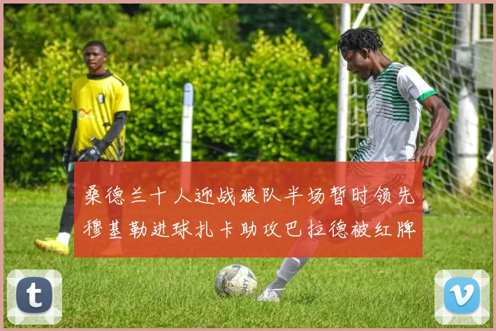 桑德兰十人迎战狼队半场暂时领先穆基勒进球扎卡助攻巴拉德被红牌罚下